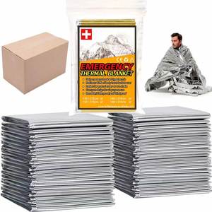 Wholesale Outdoor Emergency Survival Aluminum Foil <b>Blanket</b> - Lightweight, Portable, Weather-Resistant Custom Logo - Product Image 1