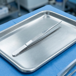Pinces chirurgicales droites à pointe dentelée de qualité supérieure 2026 en acier inoxydable manuel pour salle d'opération, Classe I, certifiées CE - Product Image 3