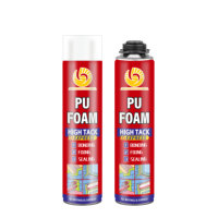 Mousse de polyuréthane liquide expansible OEM en gros, mousse PU expansive durcissante en spray pour la construction
