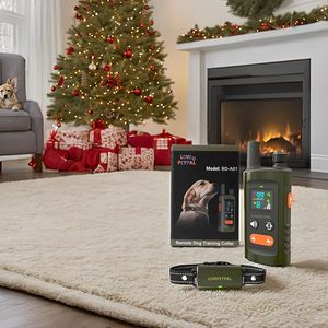 Siêu nhà máy vật nuôi đào tạo & Hành vi sản phẩm con chó đào tạo cổ áo từ xa với âm thanh 3500ft điều chỉnh cường độ - Product Image 5