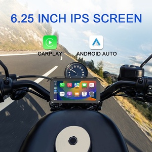 Navigatore GPS per Moto Impermeabile IP67 da 6,25 Pollici con Display Touch Screen Wireless CarPlay/Android Auto Modello CS92A - Product Image 2