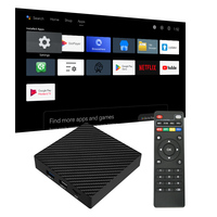Reproductor Multimedia ZY4 Android 11 4K 2GB 16GB Personalizado de Fábrica, Decodificador Inteligente Amlogic S905Y4 Quad Core WiFi 6 BT 5.4 Video LAN Home Theater