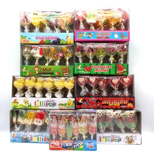 Sucettes en gros, bonbons exotiques, sucettes multicolores aux saveurs fruitées, bonbons durs sucrés en bouteille avec du sucre - Product Image 2