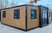 Maison préfabriquée en acier de 40 pieds avec plans de maison de 2 chambres à coucher Maison préfabriquée mobile en conteneur