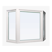 Fenêtres en baie en aluminium à double vitrage insonorisées et à économie d'énergie, design moderne, grandes vues, pour maison, bureau et villa, par Lukliving