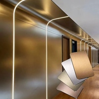 Panel de Pared de Metal con Chapa de Madera de Bambú, Revestimiento de Pared Interior para Hoteles y Salas de Estar, Panel de Pared de Listones de Madera, Panel de Pared 3D