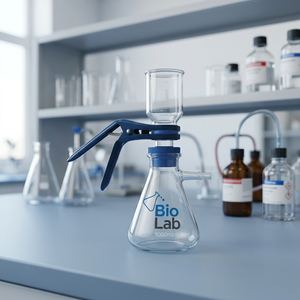 Ensemble de filtration en verre pour laboratoire, flacon filtrant, bouteille de filtration, système de filtration sous vide - Product Image 4