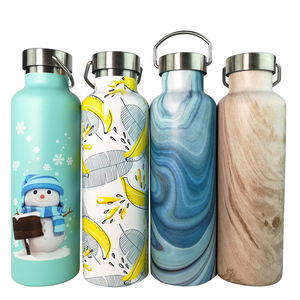 Beber directamente portátil deporte con logotipo personalizado botellas de agua de acero inoxidable - Product Image 3