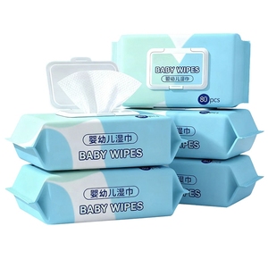 Toallitas Húmedas Desechables <span class=keywords><strong>para</strong></span> Bebés al por Mayor - Hipoalergénicas, Seguras <span class=keywords><strong>para</strong></span> la Piel, de Rápida Absorción <span class=keywords><strong>para</strong></span> el Cuidado en el Hogar, Sin <span class=keywords><strong>Alcohol</strong></span> - Product Image 1