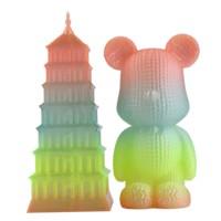 Filament OEM PETG/PLA 1.75mm, précision de +/-0.02mm, bobine de 1kg (2,2 lbs), convient à la plupart des imprimantes 3D FDM