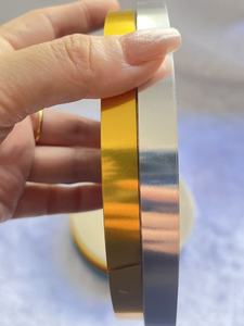 12-13mm rộng 1000m dài một mặt vàng vật nuôi thân thiện với môi hàng hóa ràng buộc đóng đai băng băng cuộn Giao hàng nhanh chất lượng - Product Image 5