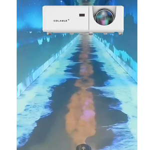 CL410 Ultra Short Throw DLP MCL Laser 4K Immersive <b>Projector</b> Professional Engineering Mapping <b>Projector</b> CL410 Adopting Blue - Product Image 1