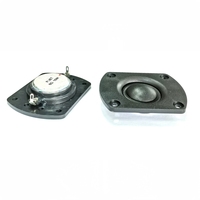 Tweeter haute fréquence Fuet 2,5 pouces 70*54MM 1700Hz 8 Ohm 10W/15W 10 Watt à film de soie et aimant néodyme pour petit moniteur de studio
