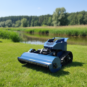 High Efficiency Agricultural CE EPA Customized RC Zero Turn <b>Mini</b> Tractor <b>Robot</b> Remote Lawnmower Smart Lawn Mower RC-50 High Effi - Product Image 1