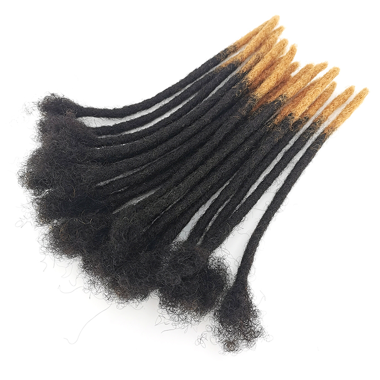 Vast Hair KAMA Brazilian Virgin Remy Human Straight Dreads Extensions Ombre Crochet Dreadlocks for Men/Women-Wholesale All Colors thumbnail 3