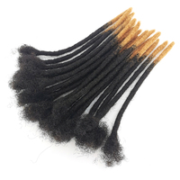 Extensions de dreadlocks brésiliennes KAMA en cheveux humains vierges Remy, lisses, ombrées, au crochet, pour hommes/femmes - Vente en gros, toutes couleurs