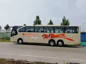 أفضل بيع حافلة مستعملة Zhongtong LCK6125A 56 مقعد جودة جيدة حافلة Zhongtong حافلات مستعملة للبيع