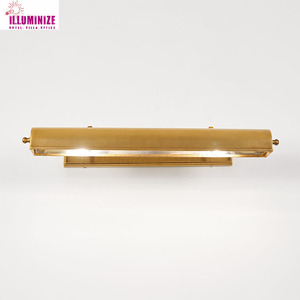 Lámpara <span class=keywords><strong>de</strong></span> <span class=keywords><strong>Pared</strong></span> LED E26 para <span class=keywords><strong>Cuadros</strong></span>, Aplique <span class=keywords><strong>de</strong></span> Latón <span class=keywords><strong>con</strong></span> Cuerpo <span class=keywords><strong>de</strong></span> Cobre para Baño y Biblioteca - Product Image 2