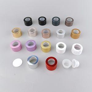 Tappo per diffusore di profumo da 28 mm, accessori per bottiglie di diffusori a bastoncino, tappo per bottiglia di profumo 28/410, tappo in <span class=keywords><strong>alluminio</strong></span> colorato - Product Image 1