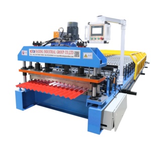 Machine de fabrication de tôles ondulées pour toiture - Product Image 1