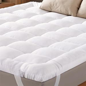 Vente chaude King Queen Size Coton Polyester Lit Confortable Couette Surmatelas - Product Image 1