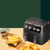 Friteuse à Air électrique polyvalente 4 en 1, friteuse à Air numérique intelligente