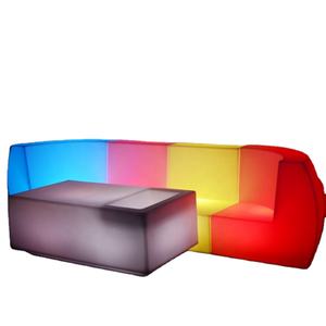 ไนท์คลับเฟอร์นิเจอร์<span class=keywords><strong>ร้าน</strong></span>กาแฟบาร์เลานจ์แสงโซฟา Led โซฟาตัด - Product Image 1