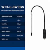 Nuevo Controlador de Programación Industrial Dedicado de Fibra Óptica WTX-G-BW10RS de 2μm, Nuevo Stock Original, Rango de Medición de 0-10mm