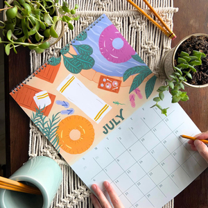 <span class=keywords><strong>Calendrier</strong></span> mural <span class=keywords><strong>Calendrier</strong></span> personnalisé 2026 saisons <span class=keywords><strong>Calendrier</strong></span> illustré - Product Image 1