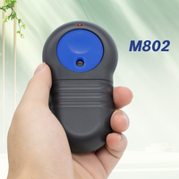 Télécommande de porte de garage 40,685 MHz avec interrupteur DIP pour transmetteur porte-clés M802 Blue Pad, remplacement d'ouvre-porte