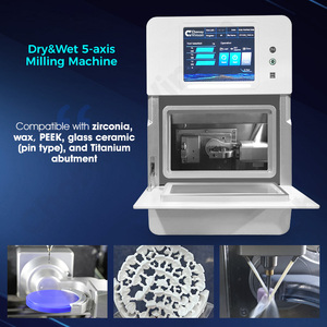 Máy phay <span class=keywords><strong>CNC</strong></span> 5 trục cao cấp giải pháp nha khoa mini với hệ thống điều khiển <span class=keywords><strong>Siemens</strong></span> Công suất gia công nặng - Product Image 4