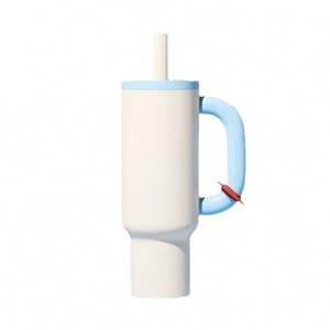 2025 New Custom Logo 40 Oz <b>Cup</b> 40Oz Stainless Steel Outdoor Tumbler 40Oz Flip <b>Straw</b> Tumbler <b>With</b> Handle - Product Image 6