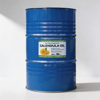 Huile Essentielle de Calendula Pure et Naturelle de Qualité Supérieure, Huile Végétale Biologique Pressée à Froid, Huile Hydratante pour Peau et Cheveux en Gros, Marque Privée