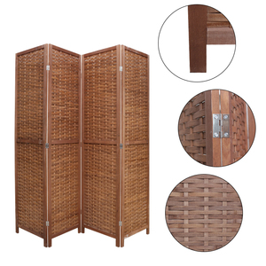 Vente directe usine – Paravents <span class=keywords><strong>de</strong></span> jardin coulissants en verre, style américain, design moderne, panneaux pliables légers en bambou pour - Product Image 3