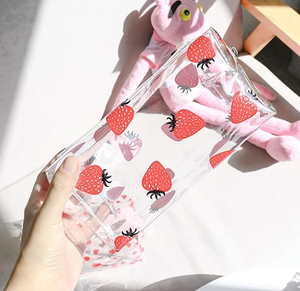 <span class=keywords><strong>Trousse</strong></span> à Crayons Kawaii Mignonne Couleurs Avocat en PVC, Grande Belle Capacité, Prix Bas, Sac <span class=keywords><strong>de</strong></span> Rangement Transparent en Tissu Imperméable – Magnifique - Product Image 5