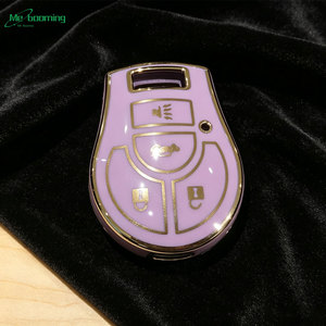 Étui de protection pour clé de voiture en TPU, compatible avec <span class=keywords><strong>Nissan</strong></span> Versa March Tiida Altima Armada Cube <span class=keywords><strong>Juke</strong></span> Maxima Pathfinder Rogue Sentra - Product Image 1