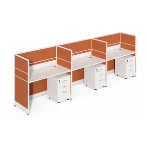 Trung Quốc Nhà Sản Xuất Trung Tâm Cuộc Gọi Nội Thất Văn Phòng Modular Workstation Phân Chia Làm Việc Trạm Văn Phòng Tủ Bàn - Product Image 1