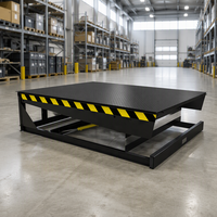 Niveleur de quai pliant 20 tonnes pour chargement et déchargement, niveleur de quai hydraulique à cadre pour logistique, ensemble de abris de quai mécaniques
