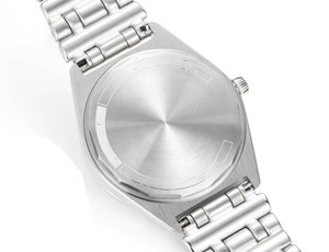 Montre mécanique automatique avec réserve de marche, logo OEM, simple et élégante, incrustée de diamants, lunette en saphir, tendance - Product Image 2