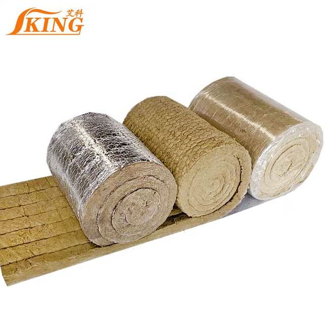 ISOKING Modern Design Mineral Roll Insulation 25/50/100mm Thick ISO Certified Blanket Shape Mineral Mineral Wool
