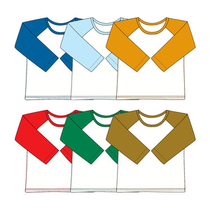 <span class=keywords><strong>T</strong></span>-<span class=keywords><strong>shirt</strong></span> à manches longues en coton pour bébés garçons et filles, <span class=keywords><strong>t</strong></span>-shirts raglan pour enfants, vente en gros d'automne - Product Image 2