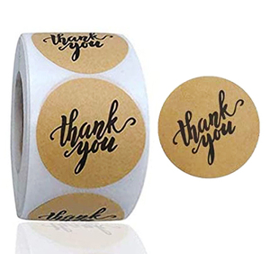 <span class=keywords><strong>Etiquetas</strong></span> Adhesivas de Papel Personalizadas de Vinilo Impermeable con Impresión '<span class=keywords><strong>Gracias</strong></span> <span class=keywords><strong>por</strong></span> su <span class=keywords><strong>Compra</strong></span>' de Guyin, <span class=keywords><strong>Etiquetas</strong></span> de Agradecimiento para Embalaje - Product Image 5