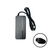 Chargeur Stella Ebike 42V 2A DC pour batterie lithium, adaptateur d'alimentation avec câble de 1m, connecteur 3 broches pour vélo électrique, vente en gros OEM