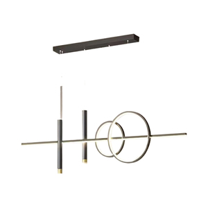 Dining Room Chandelier, Light Luxury, Modern and Simple Bar Counter, Nordic Starry Projection, Long Strip - Product Image 1