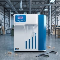 Machine de production d'eau ultra-pure de laboratoire avec plusieurs points de distribution et une qualité d'eau constante et élevée