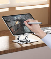 Support de tablette pliable support de support 360 rotatif en métal support de tablette de bureau universel Smartphones support