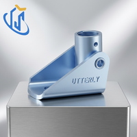 Connecteur Sismique Structurel UTT1001, en Acier au Carbone Électrogalvanisé pour Systèmes de Support de Tuyaux