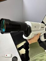 Allumeur laser portatif 500W avec télécommande, portée de 75m, 9 piles 21700 intégrées pour feux d'artifice et dégagement d'obstacles