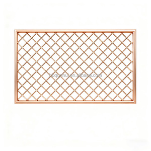 Revêtement mural en maille <span class=keywords><strong>métallique</strong></span> tissée sur mesure en acier inoxydable 304 sophistiqué pour salle de sport, classe A2, soudage, pliage, dé<span class=keywords><strong>coupe</strong></span> - Product Image 4