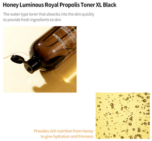 Tónico Facial JMSOLUTION HONEY LUMINOUS ROYAL PROPOLIS XL con Ácido Hialurónico para Hidratación y Luminosidad, Piel Suave y Radiante - Product Image 4